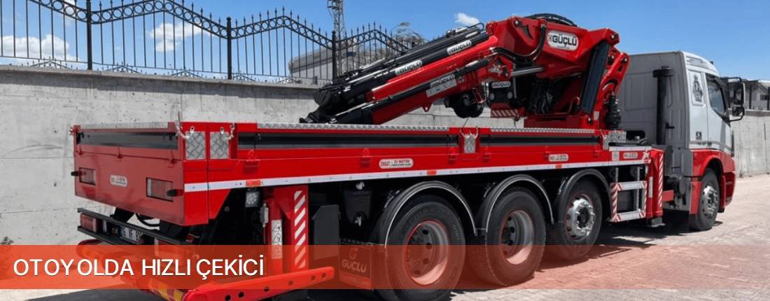 Pursaklar İlçemi Otoyolda Hızlı Çekici